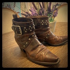 Ariat brown leather boots